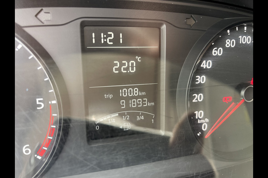 Volkswagen Transporter 2.0 TDI 102pk L1H1 Comfortline / bpm vrij / euro 6 diesel / prijs rijklaar € 16.950 ex btw / lease vanaf € 285 / Bott ingerichte laadruimte / airco / cruise / trekhaak 2200 kg !