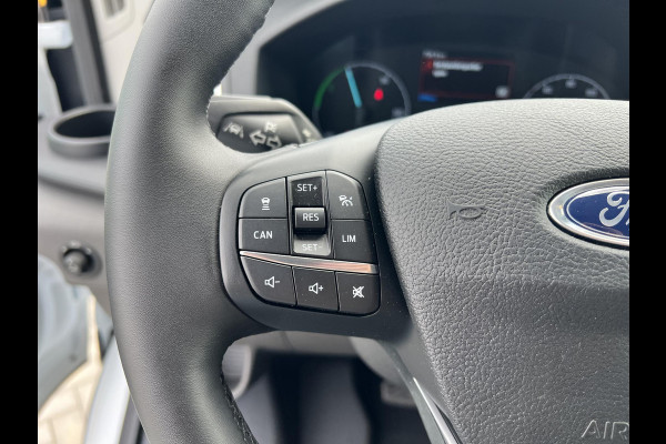 Ford E-Transit 350 L3H3 Trend 68 kWh Zuid | 184pk | Pro Power on board | Navigatie | Hoog Dak | Adaptieve Cruise | Digitale binnenspiegel | Keyless entry | Laadruimte bescherming | All season banden | Reservewiel | Perimetrisch alarm