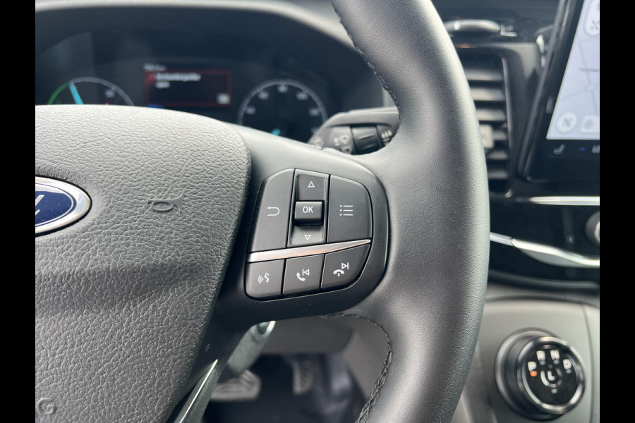 Ford E-Transit 350 L3H3 Trend 68 kWh Zuid | 184pk | Pro Power on board | Navigatie | Hoog Dak | Adaptieve Cruise | Digitale binnenspiegel | Keyless entry | Laadruimte bescherming | All season banden | Reservewiel | Perimetrisch alarm