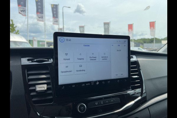 Ford E-Transit 350 L3H3 Trend 68 kWh Zuid | 184pk | Pro Power on board | Navigatie | Hoog Dak | Adaptieve Cruise | Digitale binnenspiegel | Keyless entry | Laadruimte bescherming | All season banden | Reservewiel | Perimetrisch alarm