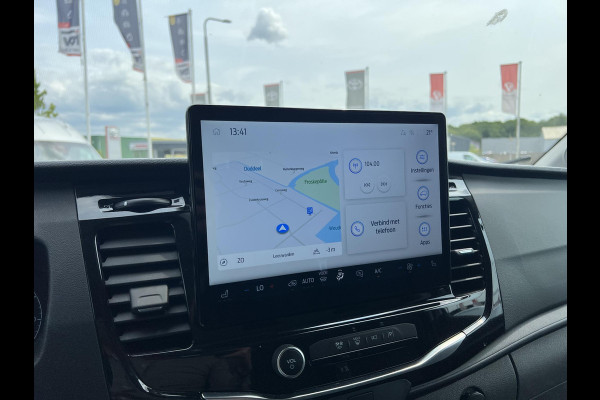 Ford E-Transit 350 L3H3 Trend 68 kWh Zuid | 184pk | Pro Power on board | Navigatie | Hoog Dak | Adaptieve Cruise | Digitale binnenspiegel | Keyless entry | Laadruimte bescherming | All season banden | Reservewiel | Perimetrisch alarm