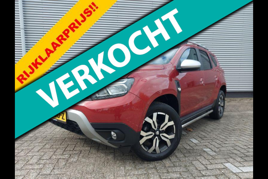 Dacia Duster 1.3 TCe 150PK Prestige Automaat, airco,cruise,navigatie,360 camera,parkeersensoren,