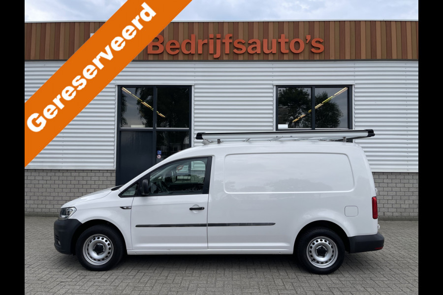 Volkswagen Caddy 2.0 TDI L2H1 BMT Maxi Comfortline / vaste prijs rijklaar € 13.450 ex btw / euro 6 / bpm vrij / lease vanaf € 227 / airco / cruise / trekhaak / imperial / ingerichte laadruimte !
