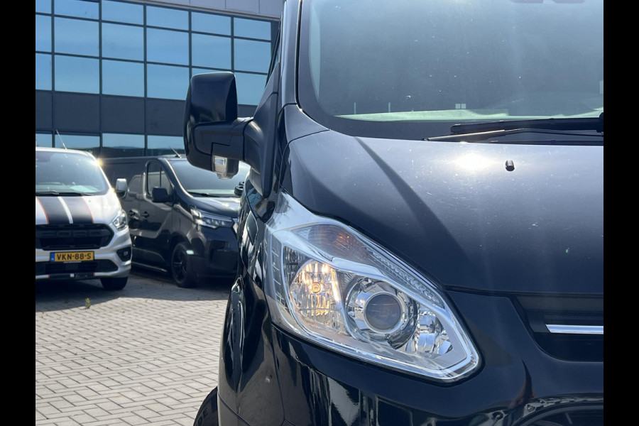 Ford Transit Custom 290 2.0 TDCI L1H1 Limited DC 170pk Zuid | Dubbele Cabine | Automaat | Leer | Stoelverwarming | Camera achter | Dubbele schuifdeur |