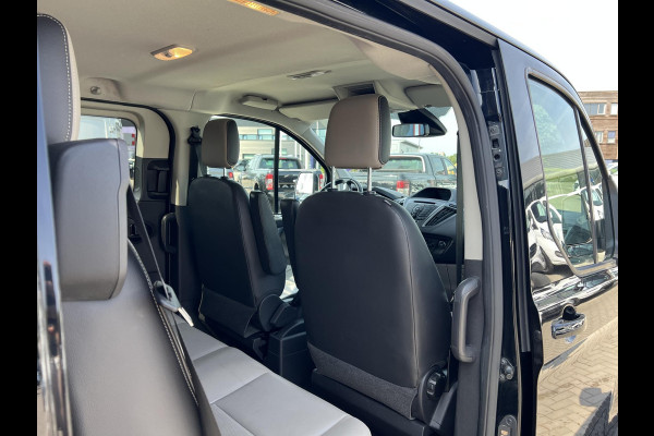 Ford Transit Custom 290 2.0 TDCI L1H1 Limited DC 170pk Zuid | Dubbele Cabine | Automaat | Leer | Stoelverwarming | Camera achter | Dubbele schuifdeur |