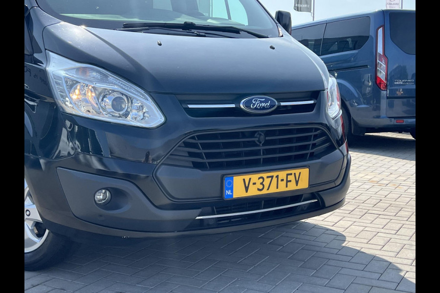 Ford Transit Custom 290 2.0 TDCI L1H1 Limited DC 170pk Zuid | Dubbele Cabine | Automaat | Leer | Stoelverwarming | Camera achter | Dubbele schuifdeur |