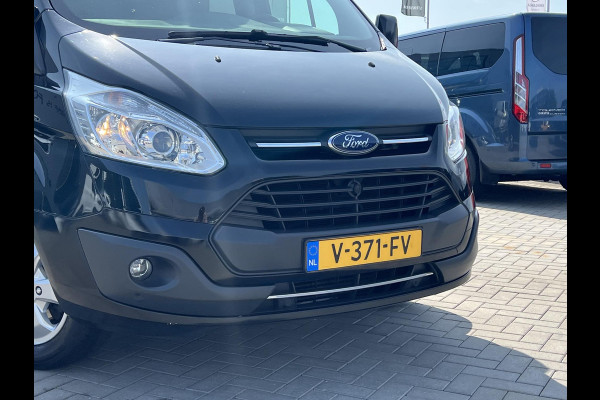 Ford Transit Custom 290 2.0 TDCI L1H1 Limited DC 170pk Zuid | Dubbele Cabine | Automaat | Leer | Stoelverwarming | Camera achter | Dubbele schuifdeur |