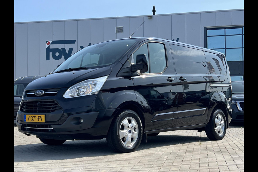 Ford Transit Custom 290 2.0 TDCI L1H1 Limited DC 170pk Zuid | Dubbele Cabine | Automaat | Leer | Stoelverwarming | Camera achter | Dubbele schuifdeur |