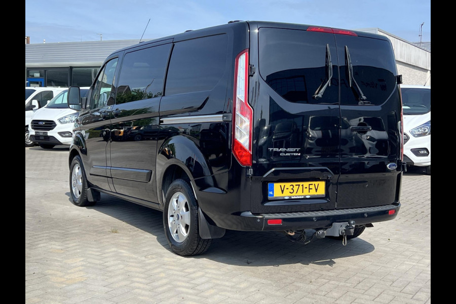 Ford Transit Custom 290 2.0 TDCI L1H1 Limited DC 170pk Zuid | Dubbele Cabine | Automaat | Leer | Stoelverwarming | Camera achter | Dubbele schuifdeur |