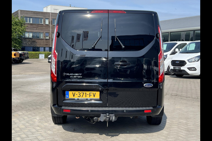 Ford Transit Custom 290 2.0 TDCI L1H1 Limited DC 170pk Zuid | Dubbele Cabine | Automaat | Leer | Stoelverwarming | Camera achter | Dubbele schuifdeur |