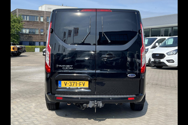 Ford Transit Custom 290 2.0 TDCI L1H1 Limited DC 170pk Zuid | Dubbele Cabine | Automaat | Leer | Stoelverwarming | Camera achter | Dubbele schuifdeur |