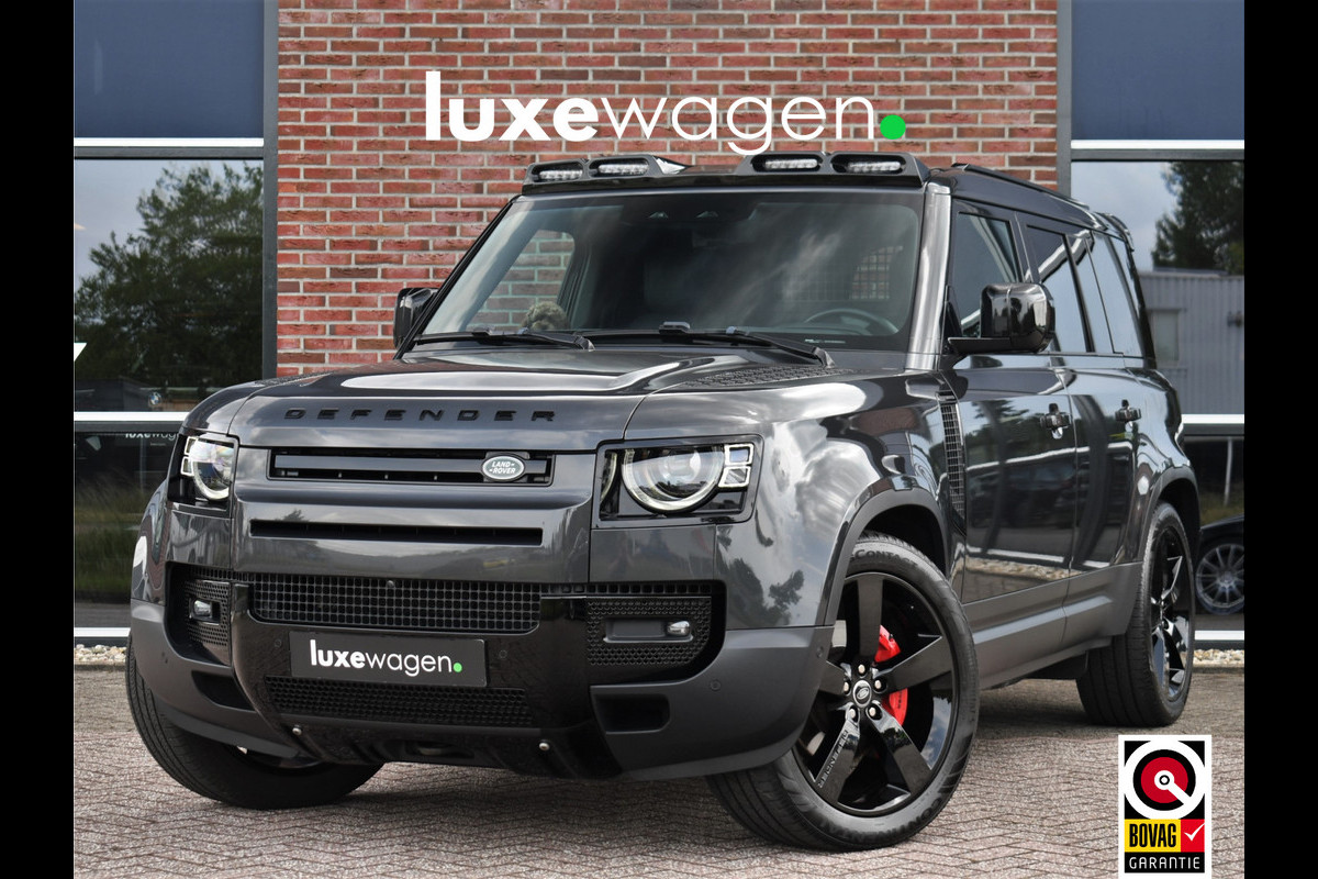 Land Rover Defender 110 D300 SE 22inch Trekh HUD 360 Stoelvent 4xLED Land Rover Defender 110 D300 SE 22inch Trekh HUD 360 Stoelvent 4xLED