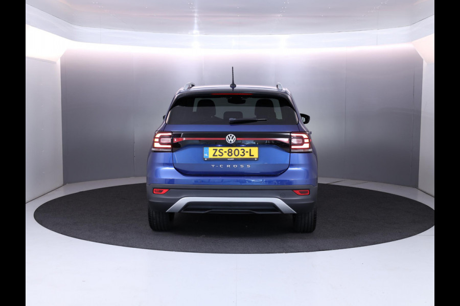 Volkswagen T-Cross 1.0 TSI Style 115pk DSG| verst. lendesteunen |dodehoek| 18'LM-velgen| camera| alarm