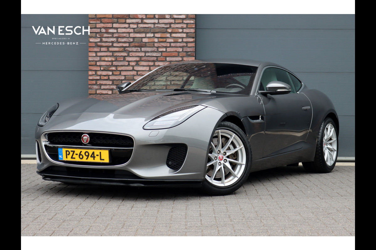 Jaguar F-Type 2.0T 301 PK Aut8 | Camera | LED | Sfeerverlichting | Meridian Sound | Lane Assist | Cruise Control | Climate Control | Leder | Jaguar F-Type 2.0T 301 PK Aut8 | Camera | LED | Sfeerverlichting | Meridian Sound | Lane Assist | Cruise Control | Climate Control | Leder |