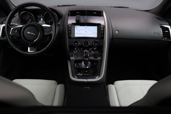 Jaguar F-Type 2.0T 301 PK Aut8 | Camera | LED | Sfeerverlichting | Meridian Sound | Lane Assist | Cruise Control | Climate Control | Leder |