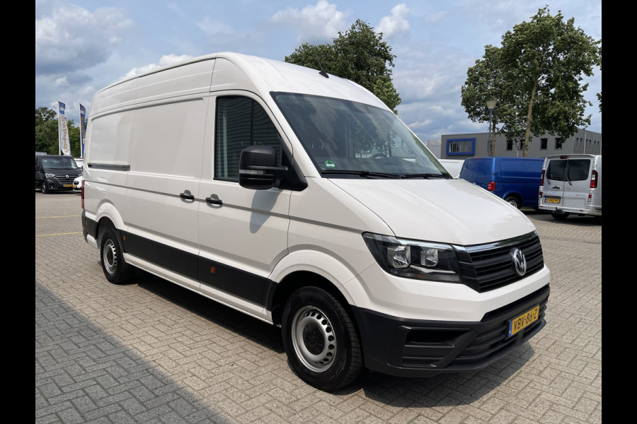 Volkswagen Crafter 35 2.0 TDI 140pk L3H3 ( voorheen L2H2 ) Comfortline / vaste prijs rijklaar € 20.950 ex btw / bpm vrij / euro 6 diesel / airco / cruise / geveerde chauffeurs stoel / nette bus !