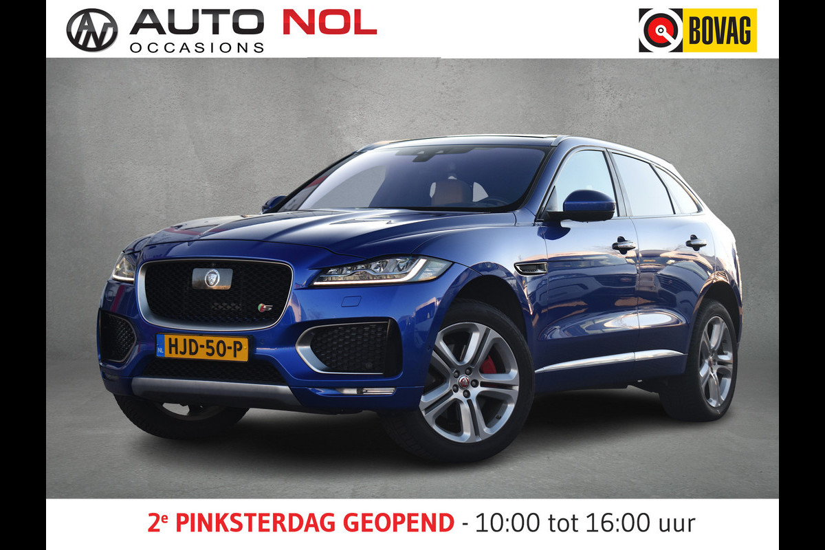 Jaguar F-Pace 3.0 S First Edition AWD | 381 pk | Meridian | Apple CarPlay | Pano | HUD Jaguar F-Pace 3.0 S First Edition AWD | 381 pk | Meridian | Apple CarPlay | Pano | HUD