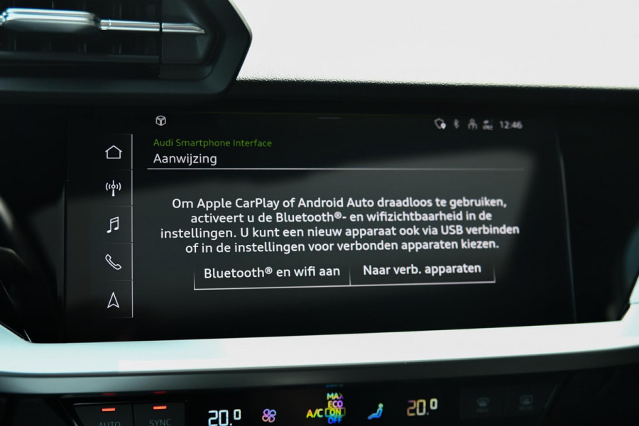 Audi A3 Sportback 40 TFSI e S-Line. Pano, ACC, HUD, Keyless, Camera, Matrix, CarPlay!