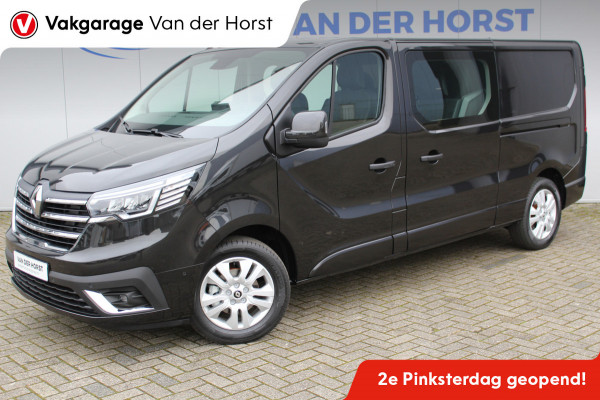 Renault Trafic 2.0-170pk dCi T29 L2H1 Luxe dubbele cabine AUTOMAAT. Luxe Renault Trafic dubbele cabine. Airco, navigatie, telefoonvoorb., metallic lak, LM wielen, schuifdeur li.+re., armsteunen li.+re voor, Isofix etc, etc