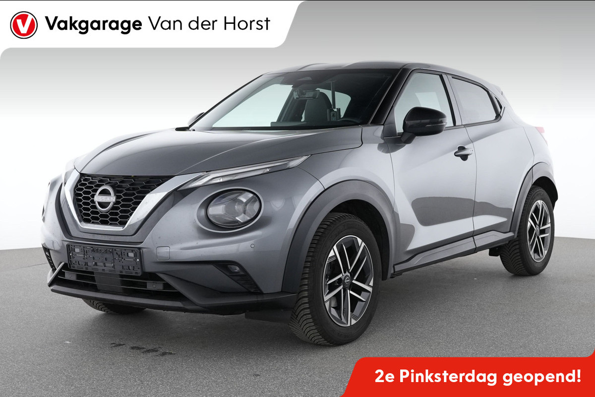 Nissan Juke 1.0 114 pk DIG-T N-Connecta Nieuwste Model Van 37250,- voor 24895,- Navigatie, Stoel verwarming, Cilmate control, Cruise Control, Lane Assist Nissan Juke 1.0 114 pk DIG-T N-Connecta Nieuwste Model Van 37250,- voor 24895,- Navigatie, Stoel verwarming, Cilmate control, Cruise Control, Lane Assist