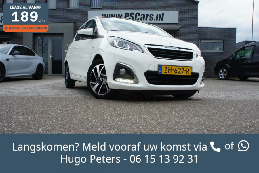 Peugeot 108 1.0 e-VTi 72pk Automaat Clima|Camera|CarPlay|Velgen