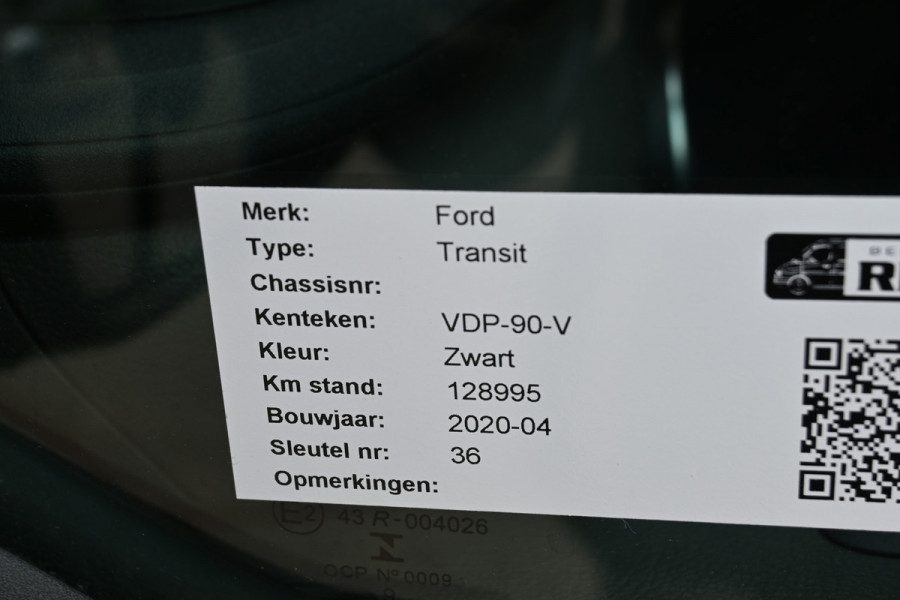 Ford Transit 350 L3H2 Trend 130 pk 2.0 TDCI Adaptive cruise control, Navigatie, Camera, Trekhaak