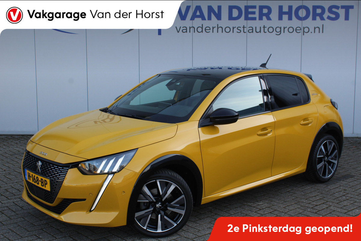 Peugeot 208 1.2-100pk PureTech GT-Line. Geweldig mooie, sportieve, luxe en goed onderhouden Peugeot 208 ! Panodak, adaptive cruise cntrl, keyless entry/start, 3-D dashboard, volautm. airco dual, LED verlichting, camera, dode hoek detectie, metallic lak, LM wielen etc. Peugeot 208 1.2-100pk PureTech GT-Line. Geweldig mooie, sportieve, luxe en goed onderhouden Peugeot 208 ! Panodak, adaptive cruise cntrl, keyless entry/start, 3-D dashboard, volautm. airco dual, LED verlichting, camera, dode hoek detectie, metallic lak, LM wielen etc.