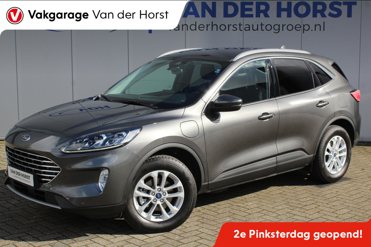 Ford Kuga 2.5-225pk PHEV Titanium X Plug-In Hybrid. Fabr. garantie t/m 07-04-2028 ! Slechts 10.000km ! Autm. airco dual, stoel-, stuur- en voorraamverw., LED verl., B&O soundsyst., metallic lak, cruise control, camera, LM wielen, elektr. achterklep en best. stoel etc. Ford Kuga 2.5-225pk PHEV Titanium X Plug-In Hybrid. Fabr. garantie t/m 07-04-2028 ! Slechts 10.000km ! Autm. airco dual, stoel-, stuur- en voorraamverw., LED verl., B&O soundsyst., metallic lak, cruise control, camera, LM wielen, elektr. achterklep en best. stoel etc.