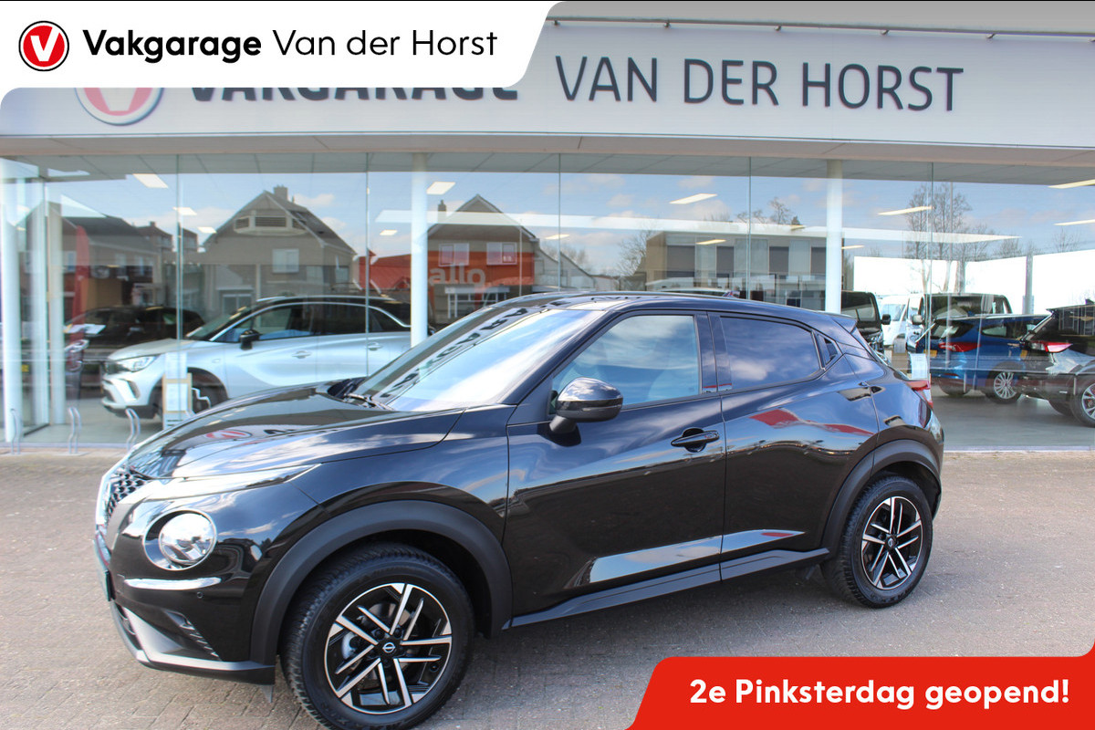 Nissan Juke 1.0 114 pk DIG-T N-Connecta Nieuwste Model Van 37250,- voor 24895,- Navigatie, Stoel verwarming, Cilmate control, Cruise Control, Lane Assist Nissan Juke 1.0 114 pk DIG-T N-Connecta Nieuwste Model Van 37250,- voor 24895,- Navigatie, Stoel verwarming, Cilmate control, Cruise Control, Lane Assist