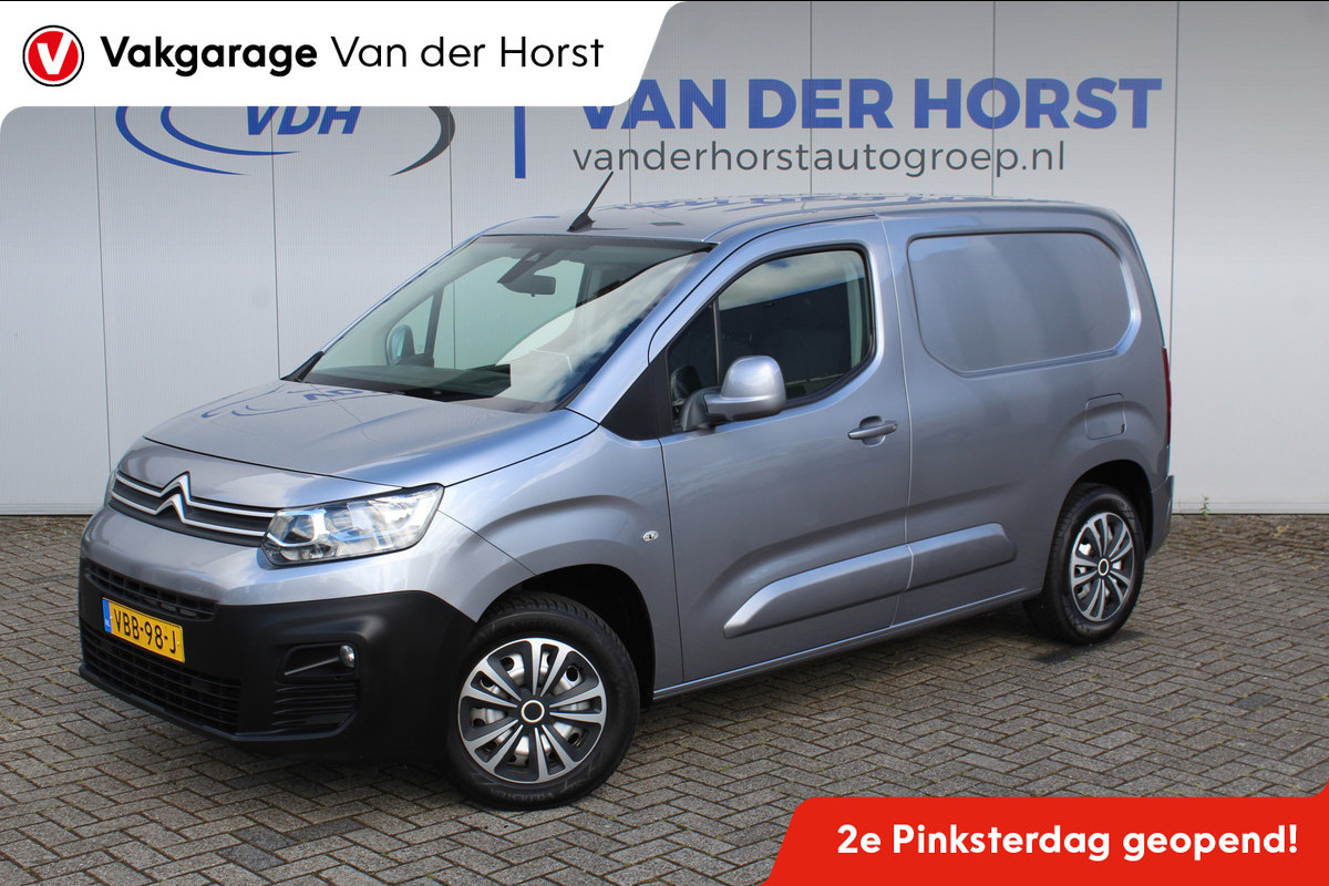Citroën Berlingo 1.6 BlueHDI Club Cruise Control, Navigatie, Trekhaak, Airco, Stuurwielbediening, Elektronische Handrem Citroën Berlingo 1.6 BlueHDI Club Cruise Control, Navigatie, Trekhaak, Airco, Stuurwielbediening, Elektronische Handrem