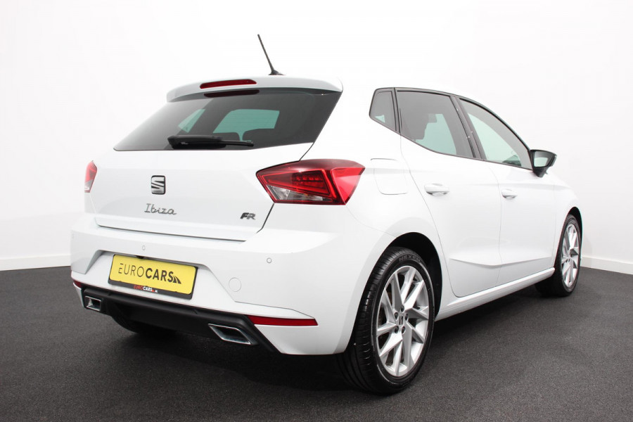 Seat Ibiza 1.0 TSI 110 pk Automaat FR | Navigatie Apple Carplay/Android Auto Adaptive Cruise Control Stoelverwarming Full LED Parkeersensoren Camera Virtual Cockpit Keyless Go