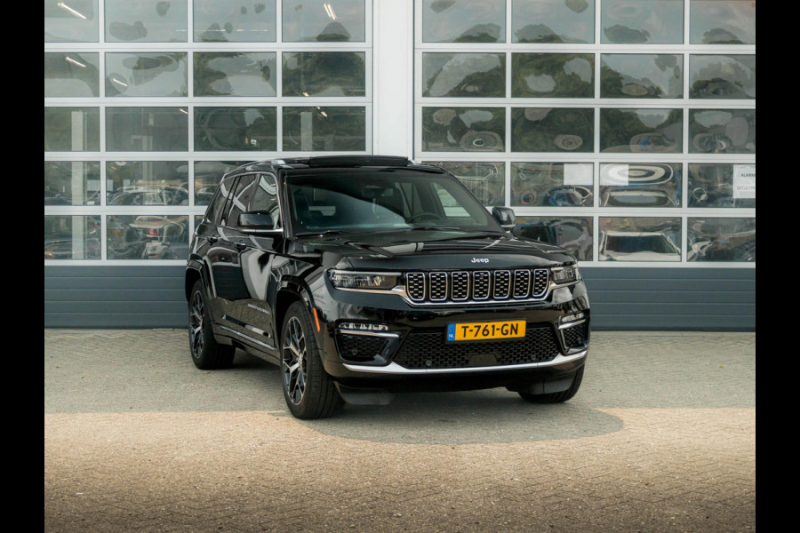 Jeep Grand Cherokee 2.0 Summit Reserve 4xe | McIntosh Audio | Camera | Adapt. Cruise | Schuif-/Kanteldak | Head Up | 21" | Winter Pack | Luxury Leather Seats