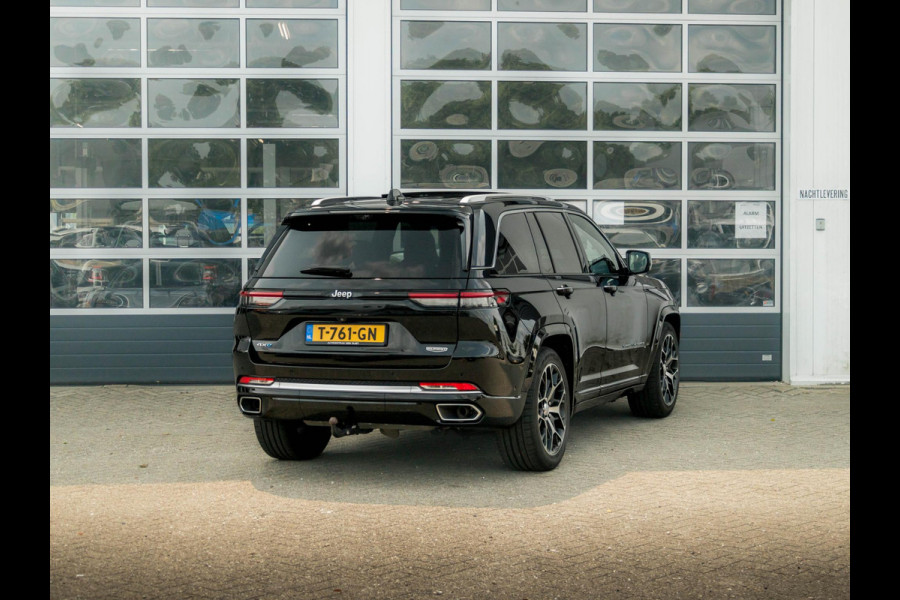 Jeep Grand Cherokee 2.0 Summit Reserve 4xe | McIntosh Audio | Camera | Adapt. Cruise | Schuif-/Kanteldak | Head Up | 21" | Winter Pack | Luxury Leather Seats