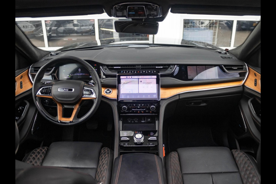 Jeep Grand Cherokee 2.0 Summit Reserve 4xe | McIntosh Audio | Camera | Adapt. Cruise | Schuif-/Kanteldak | Head Up | 21" | Winter Pack | Luxury Leather Seats