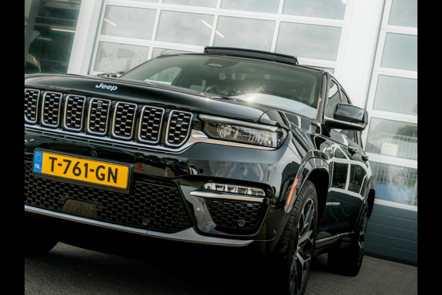 Jeep Grand Cherokee 2.0 Summit Reserve 4xe | McIntosh Audio | Camera | Adapt. Cruise | Schuif-/Kanteldak | Head Up | 21" | Winter Pack | Luxury Leather Seats