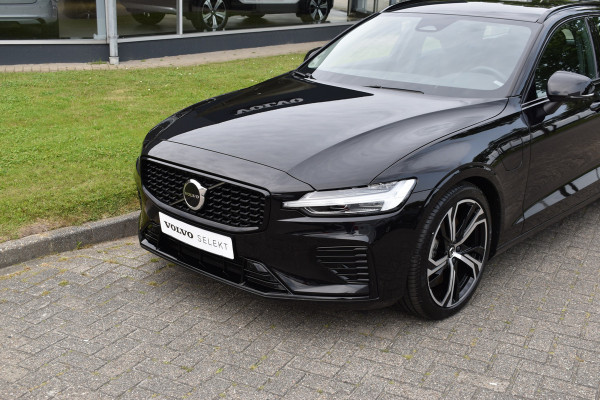 Volvo V60 T6 350 PK Plug-in hybrid AWD Plus Dark ACC | Camera | 19 Inch | Leer | Elec Stoel | Apple Car Play \ Google infotainment