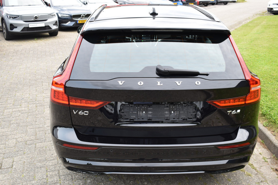 Volvo V60 T6 350 PK Plug-in hybrid AWD Plus Dark ACC | Camera | 19 Inch | Leer | Elec Stoel | Apple Car Play \ Google infotainment