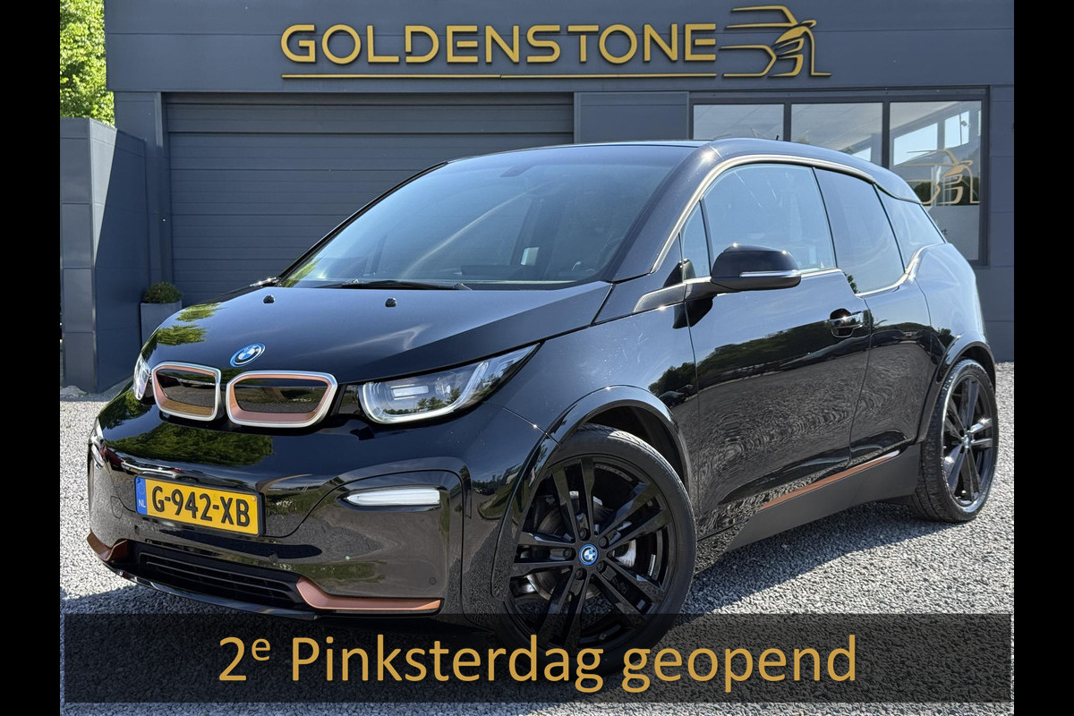BMW i3 S 120Ah 42 kWh RoadStyle Edition 2e Eigenaar,Navi,Leder,184pk,Stoelverwarming,Dealer Onderhouden,Pdc V+A,Apk tot 01-2026 BMW i3 S 120Ah 42 kWh RoadStyle Edition 2e Eigenaar,Navi,Leder,184pk,Stoelverwarming,Dealer Onderhouden,Pdc V+A,Apk tot 01-2026