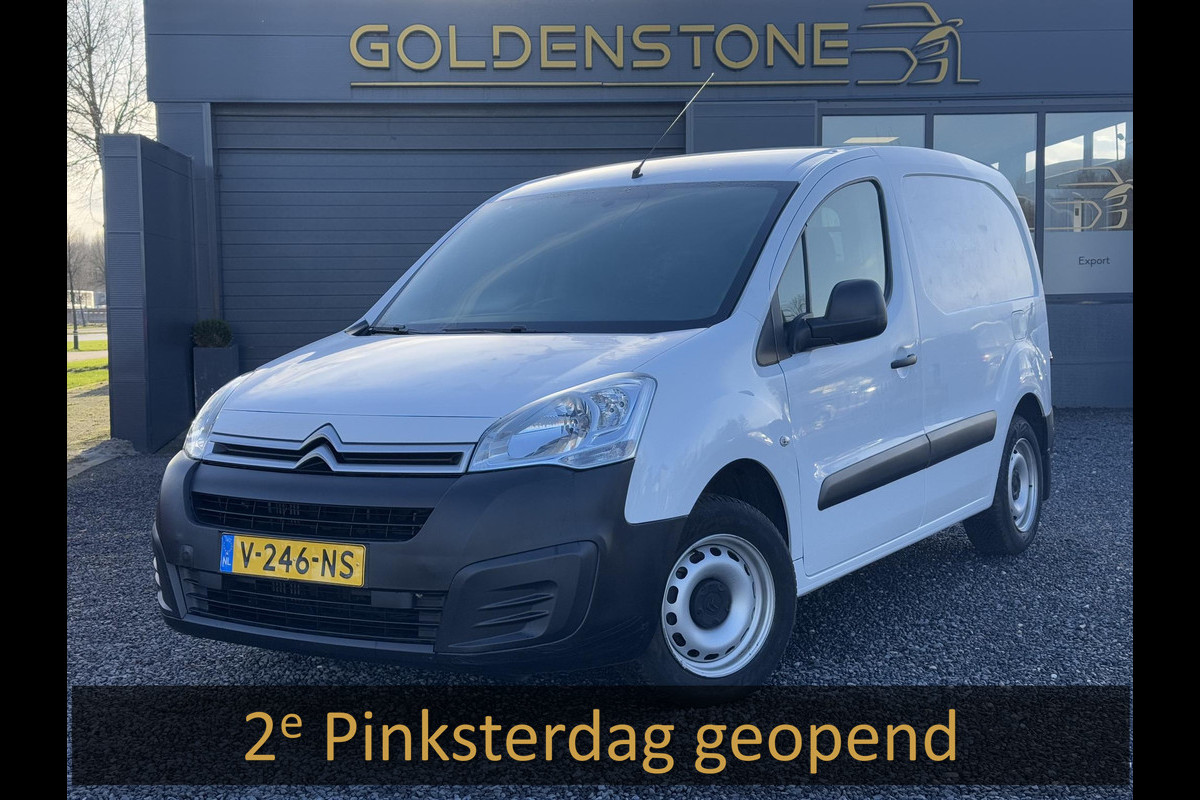 Citroën Berlingo 1.6 BlueHDI 75 Club 1e Eigenaar,Airco,Elek Ramen,Cruise,Weinig KM,PDC Achter,N.A.P,Nieuwe Apk bij Aflevering