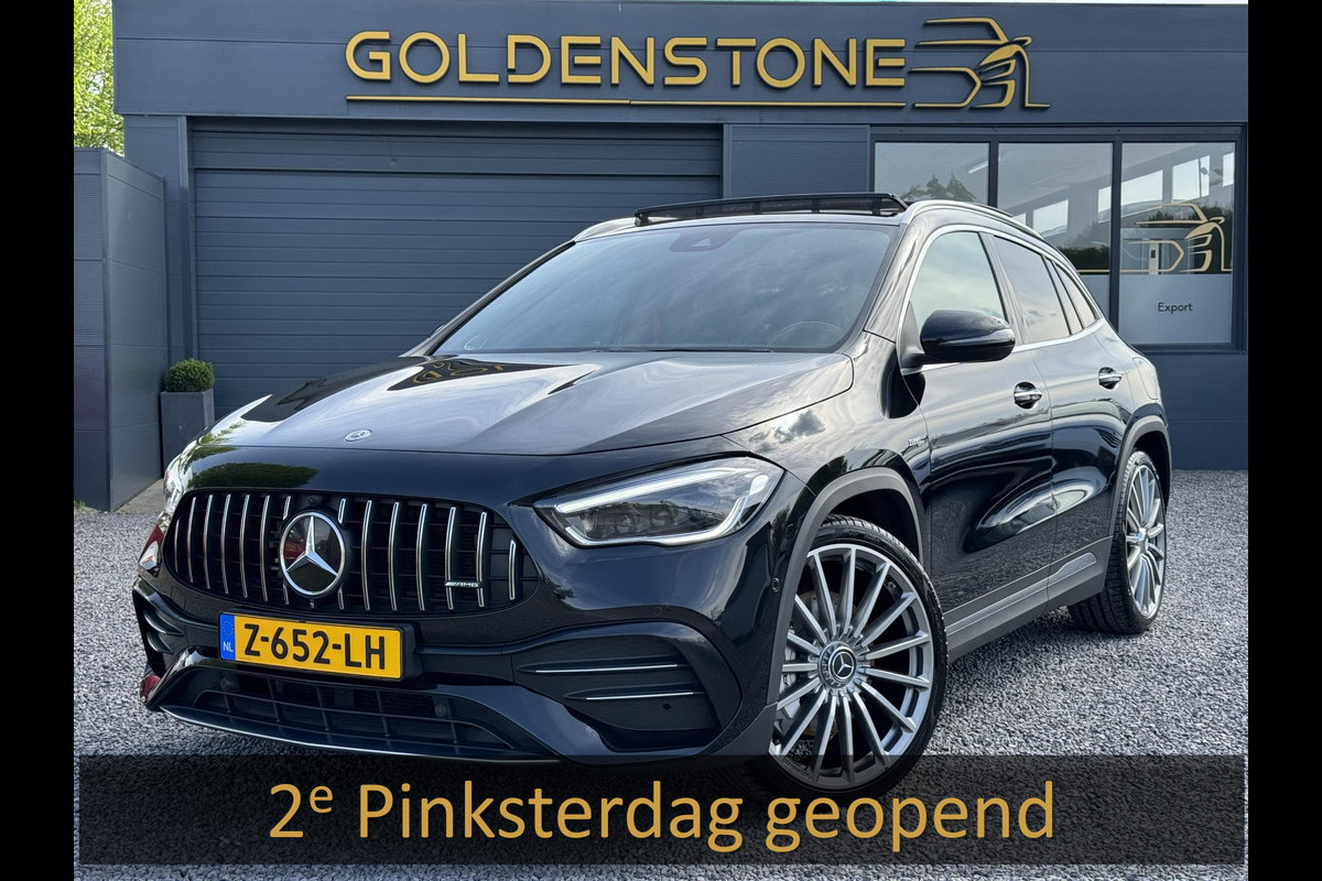Mercedes-Benz GLA AMG 35 4MATIC 1e Eigenaar,Burmester Soundsystem,Panoramadak,Trekhaak,Kuipstoelen,Ambient Lighting,Vol Optie,APK tot 04-2026 Mercedes-Benz GLA AMG 35 4MATIC 1e Eigenaar,Burmester Soundsystem,Panoramadak,Trekhaak,Kuipstoelen,Ambient Lighting,Vol Optie,APK tot 04-2026