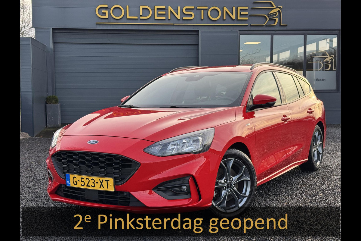 Ford FOCUS Wagon 1.0 EcoBoost ST Line Business 1e Eigenaar,Navi,Clima,Cruise,PDC V+A,125pk,6 Bak,N.A.P,Nieuwe Apk bij Aflevering