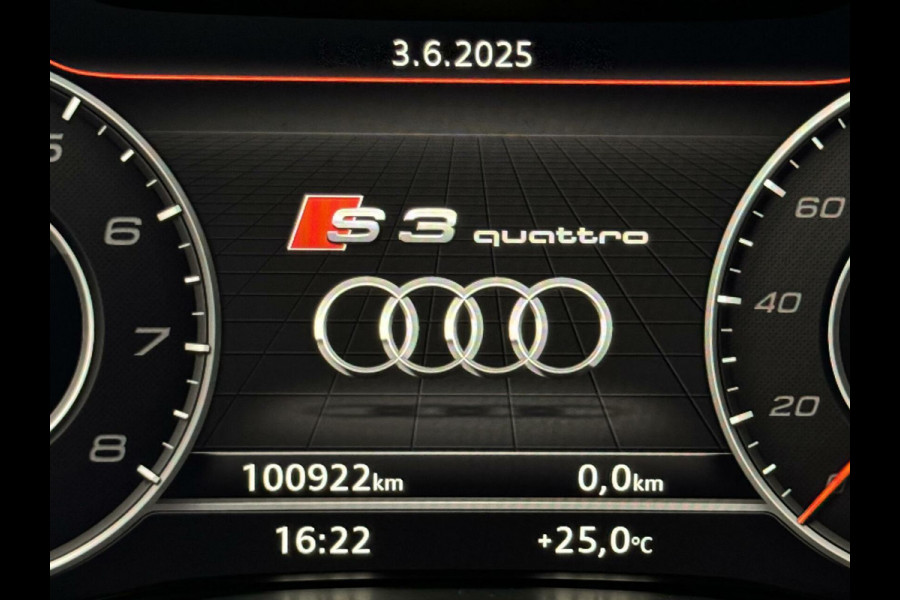 Audi S3 2.0 TFSI S3 Quattro 310PK Pano Virtual Leer Carplay NAP