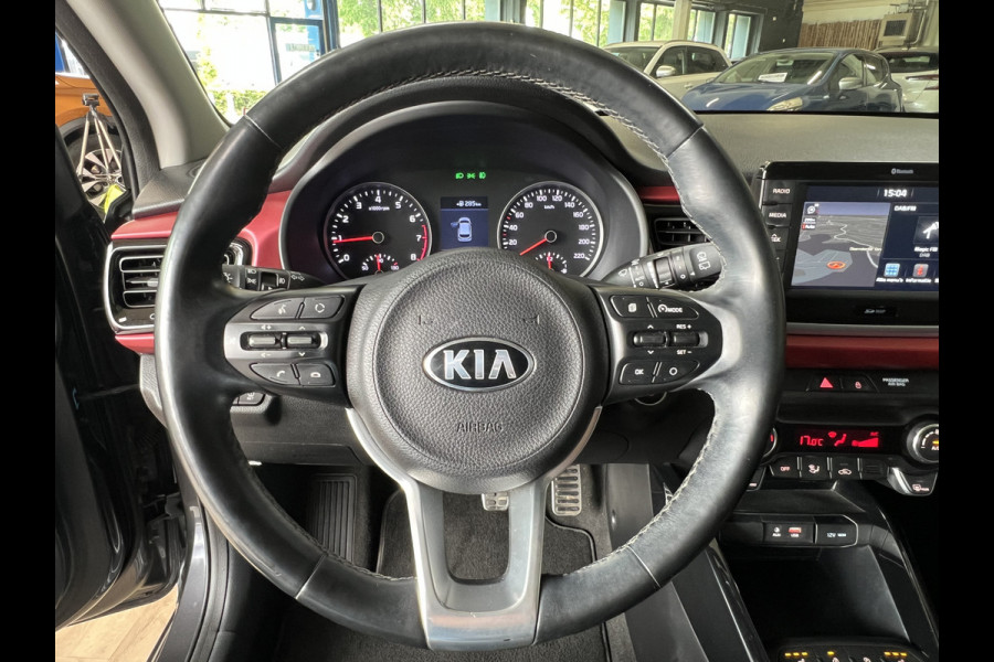 Kia Rio 1.0 TGDI 120pk | Platinum Edition | Navi | Camera | Leder | Pano | 17"| Stoel & Stuur Verwarming | Volledig onderhouden!