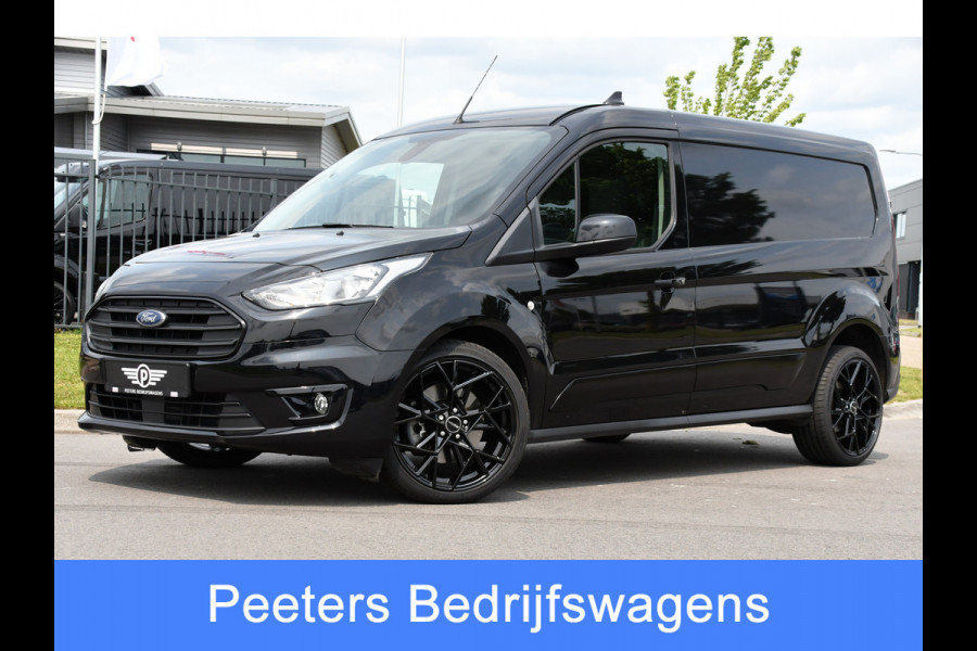 Ford Transit Connect 1.5 EcoBlue L2 Black Edition Limited Cruise, Camera, Carplay, Stoelverwarming, 120PK, NAVI ,Automaat, Sensoren, Uniek!