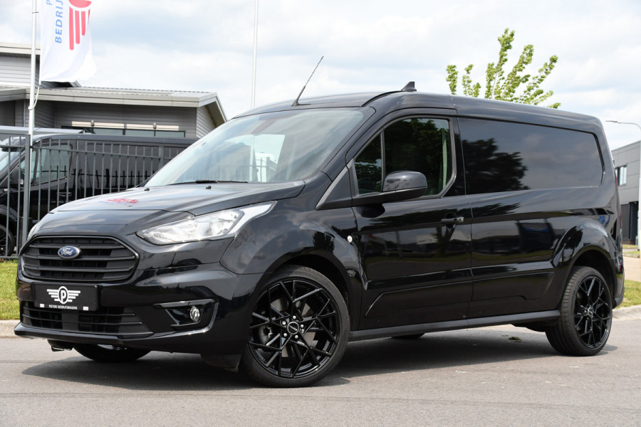 Ford Transit Connect 1.5 EcoBlue L2 Black Edition Limited Cruise, Camera, Carplay, Stoelverwarming, 120PK, NAVI ,Automaat, Sensoren, Uniek!