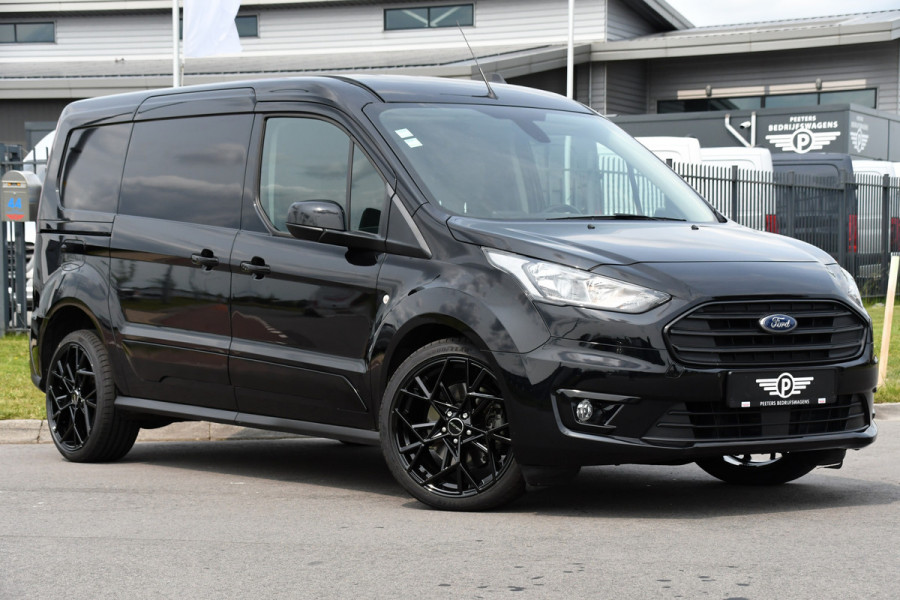 Ford Transit Connect 1.5 EcoBlue L2 Black Edition Limited Cruise, Camera, Carplay, Stoelverwarming, 120PK, NAVI ,Automaat, Sensoren, Uniek!