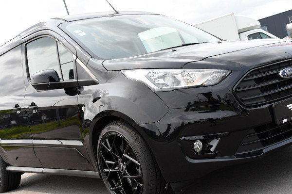 Ford Transit Connect 1.5 EcoBlue L2 Black Edition Limited Cruise, Camera, Carplay, Stoelverwarming, 120PK, NAVI ,Automaat, Sensoren, Uniek!