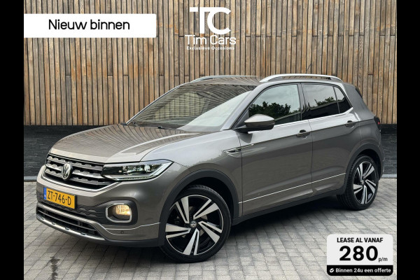 Volkswagen T-Cross 1.0 TSI R-line Automaat | LED | Trekhaak | Getint glas | Climate control | Cruise control adaptief | Lane assist | Dode hoek det