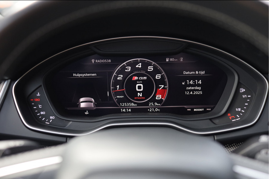 Audi SQ5 3.0 TFSI SQ5 quattro 457 PK Pro Line Plus | Volledig ABT uitgevoerd | Panorama-dak | RS Stoelen | Headup display | B&O Audio | Stage 2  getuned door JD Engineering, 457PK, 715NM. (met  downpipes) |