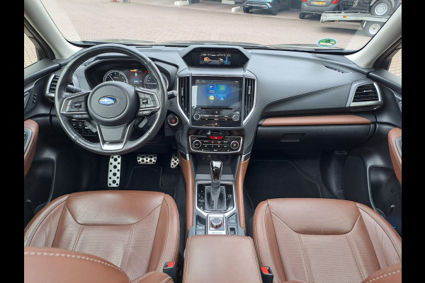 Subaru Forester 2.0i e-BOXER First Edition AWD | Trekhaak | Pano | All-seasons | Leder | LMV 18" | Camera | Dealer onderhouden |